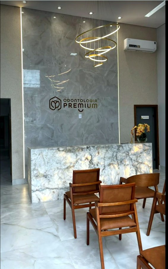 Recepção da Odontologia Premium